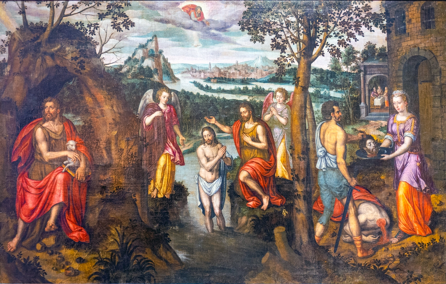 Tríptico expuesto en la Cilla-Museo